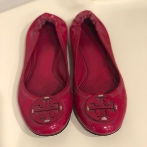 Tory Burch flats, great condition, gently worn